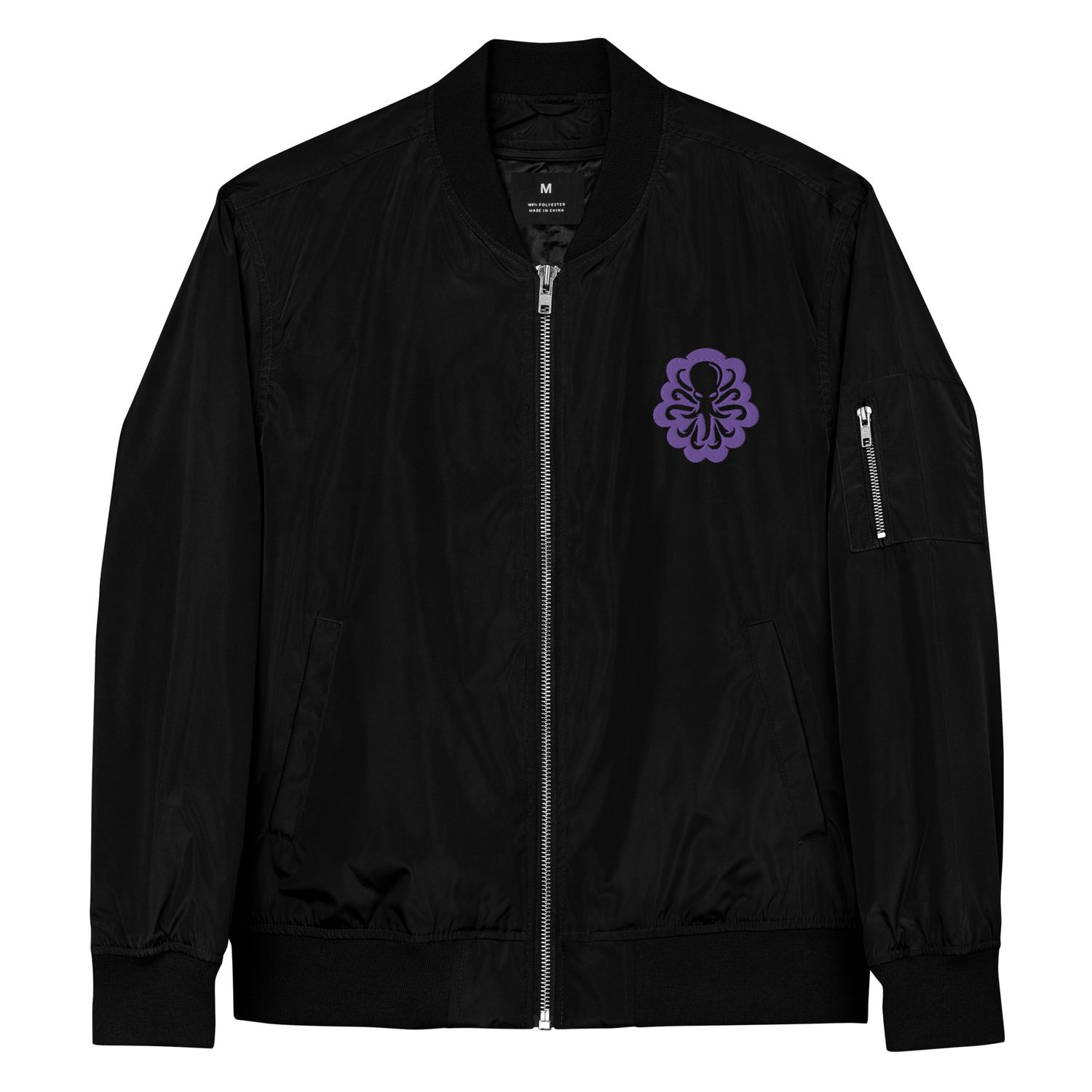Bomber jacket Purple
