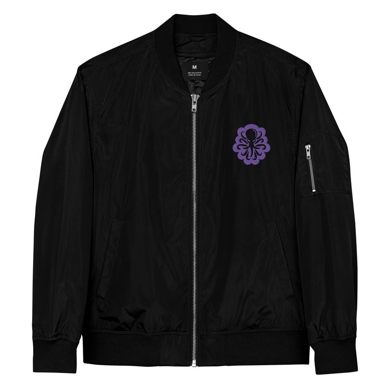 Bomber jacket Purple