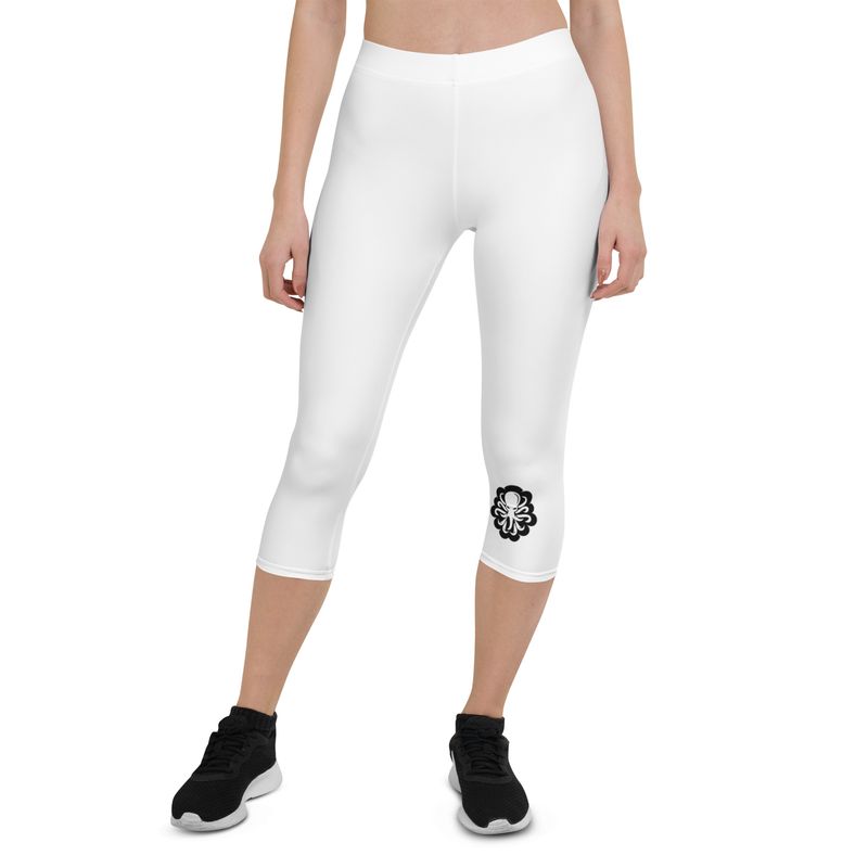 Capri Leggings White