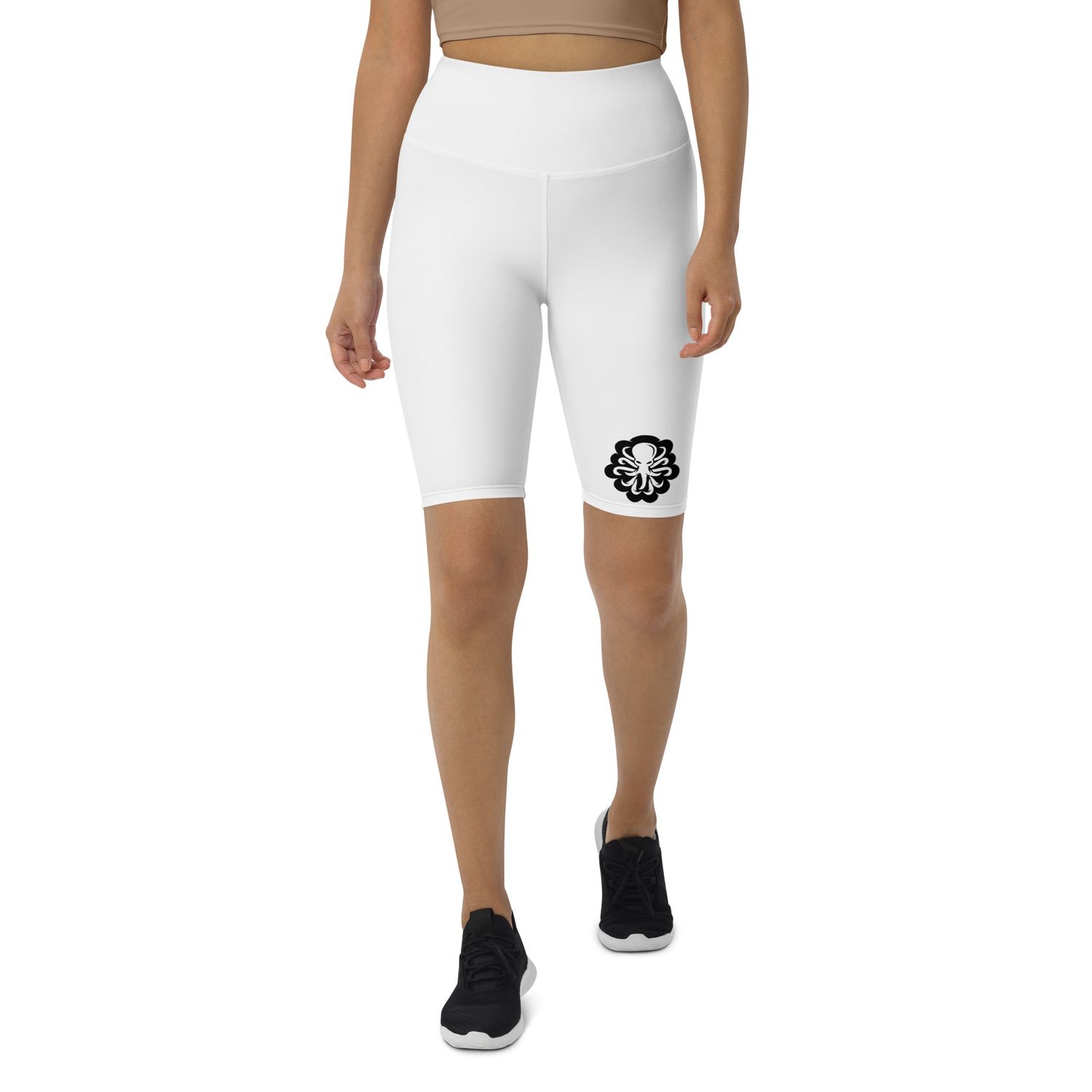 Knee Shorts White