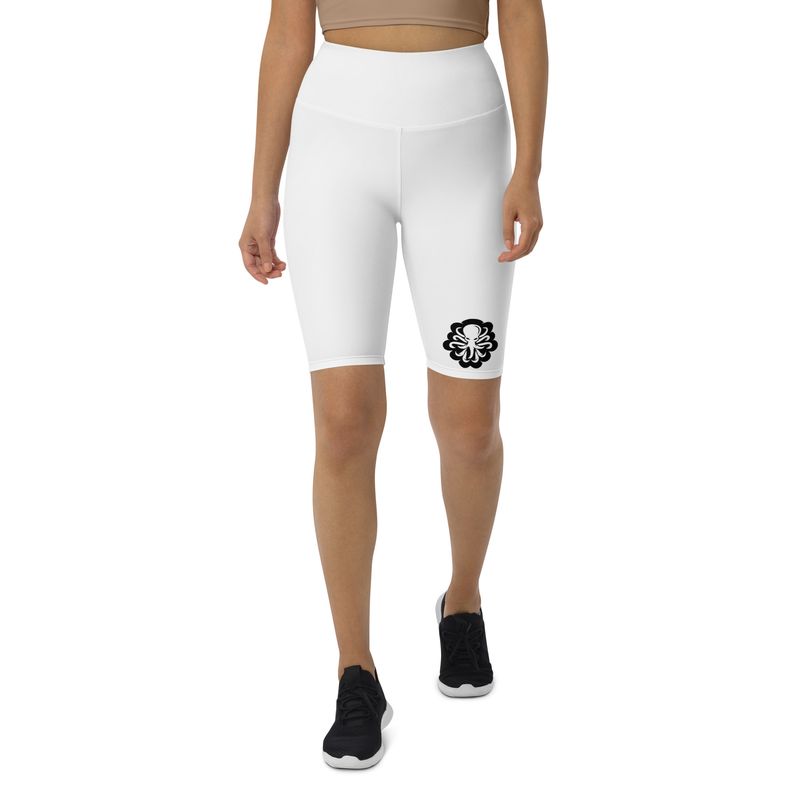 Knee Shorts White