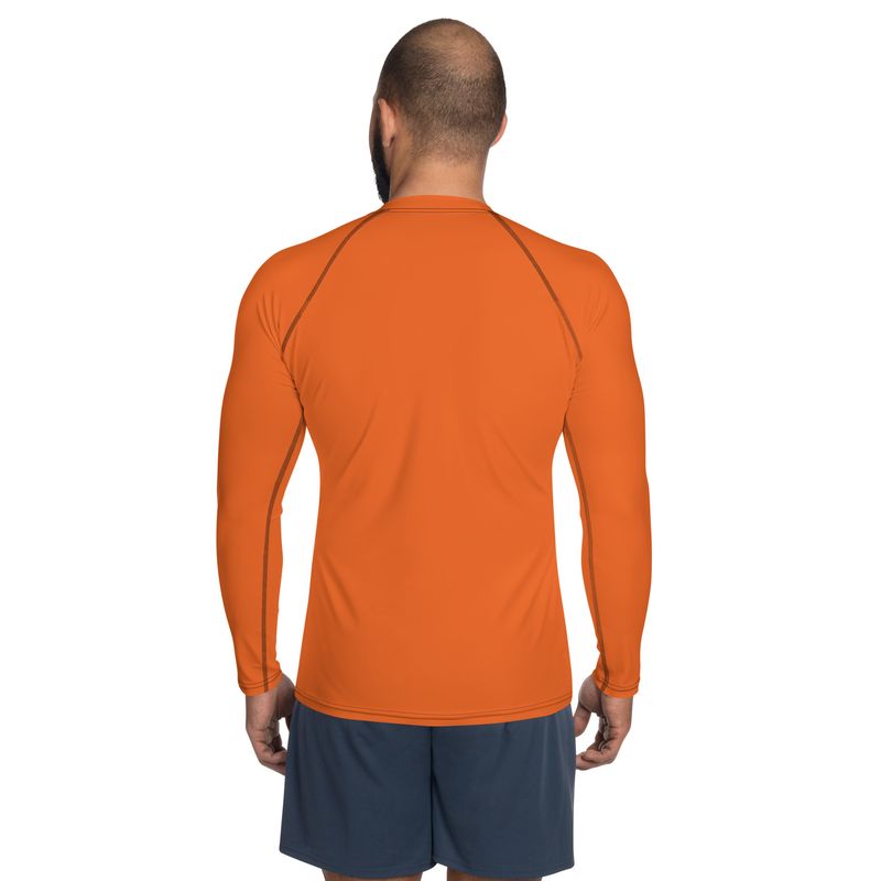 Men's Rash Guard Orange