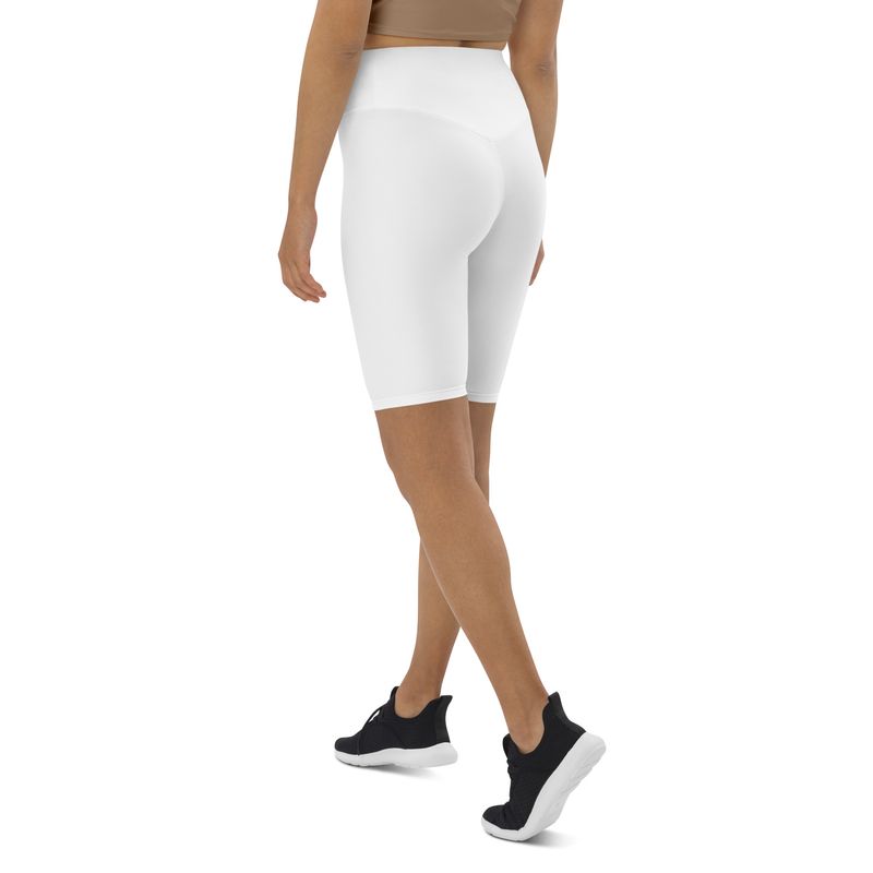 Knee Shorts White