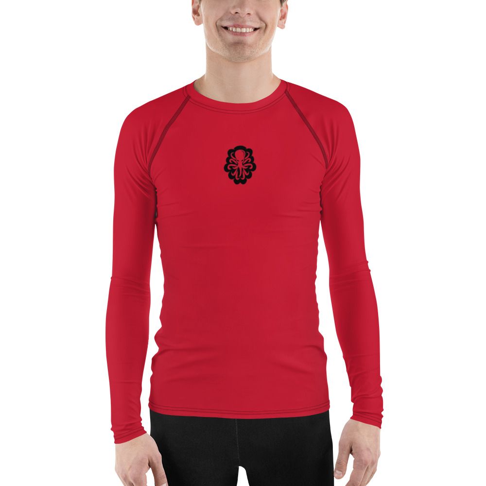 Men&#39;s Rash Guard Red
