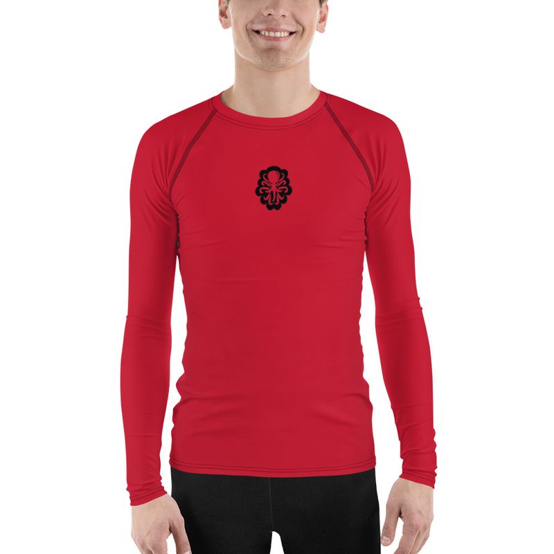 Men&#39;s Rash Guard Red