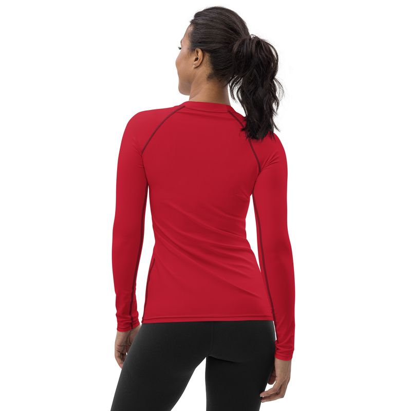 Women's Rash Guard Red