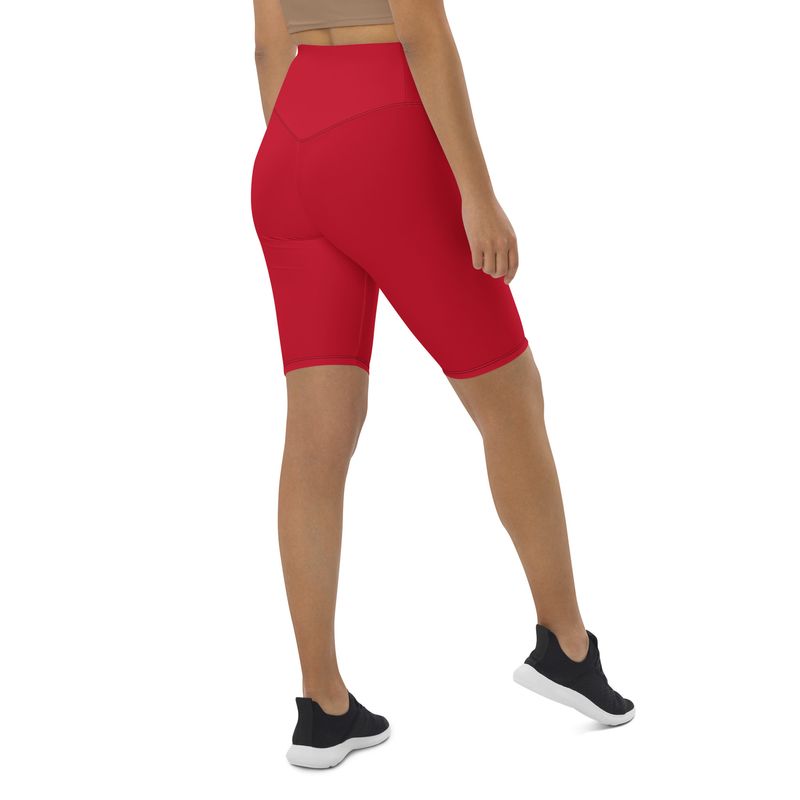 Knee Shorts Red