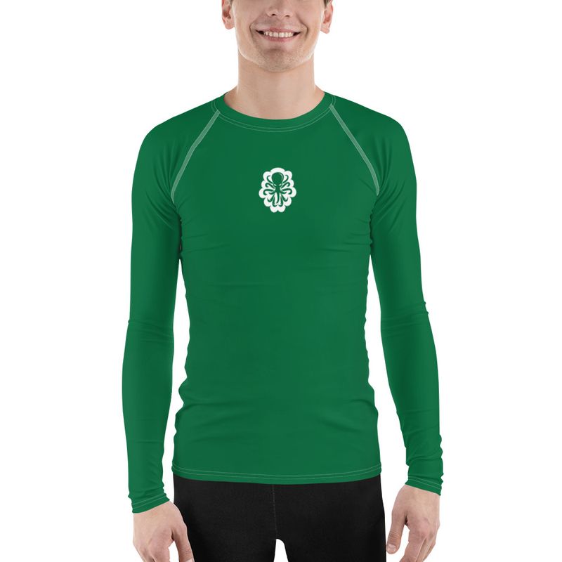 Men&#39;s Rash Guard Green