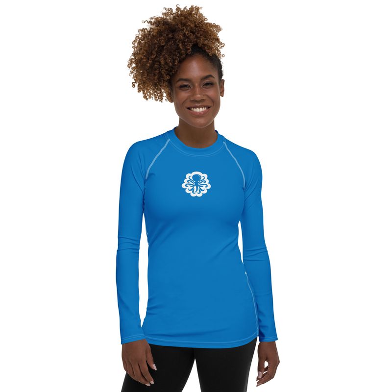 Women&#39;s Rash Guard Blue