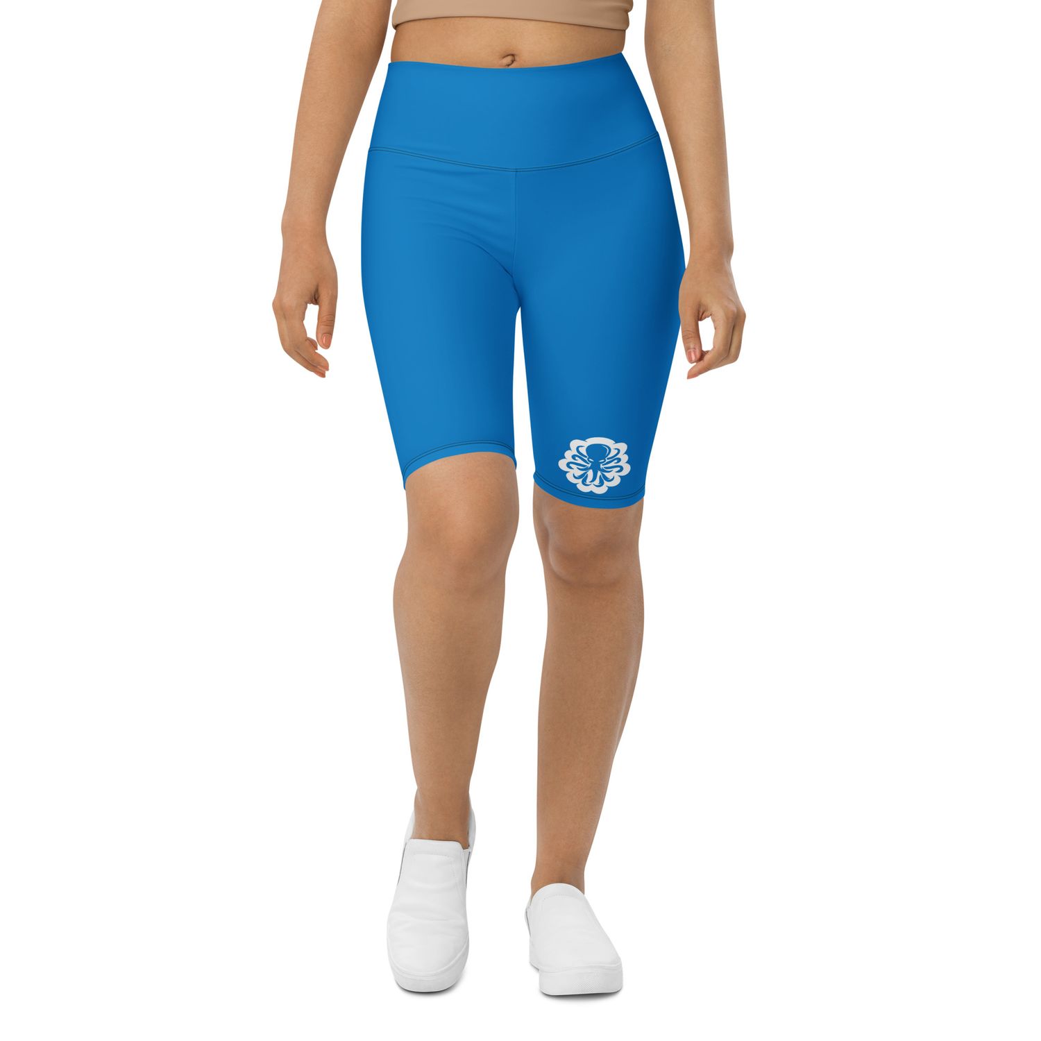 Knee Shorts Blue