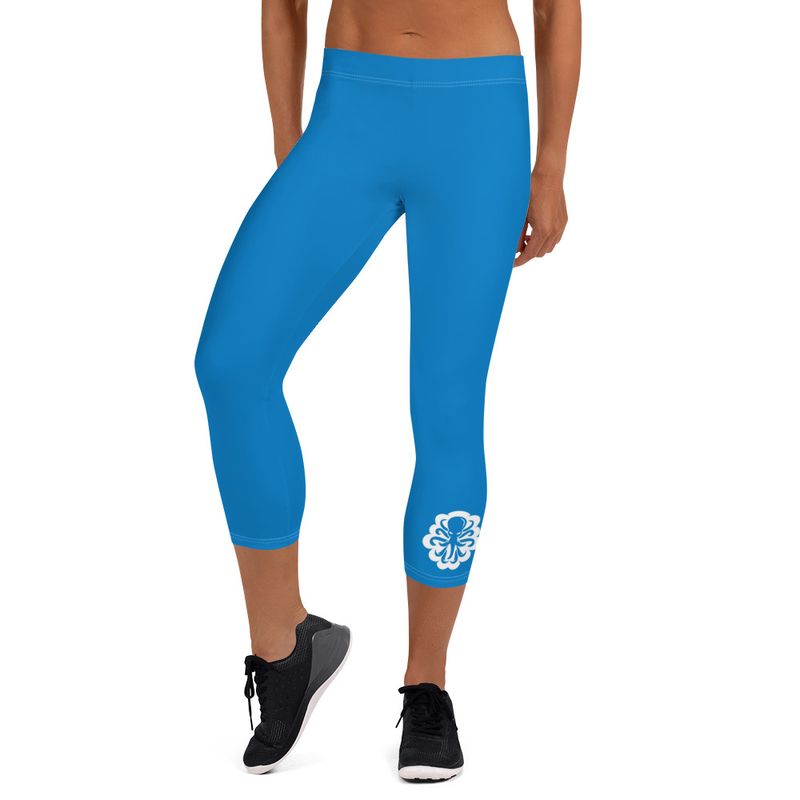 Leggings 3/4 Blue