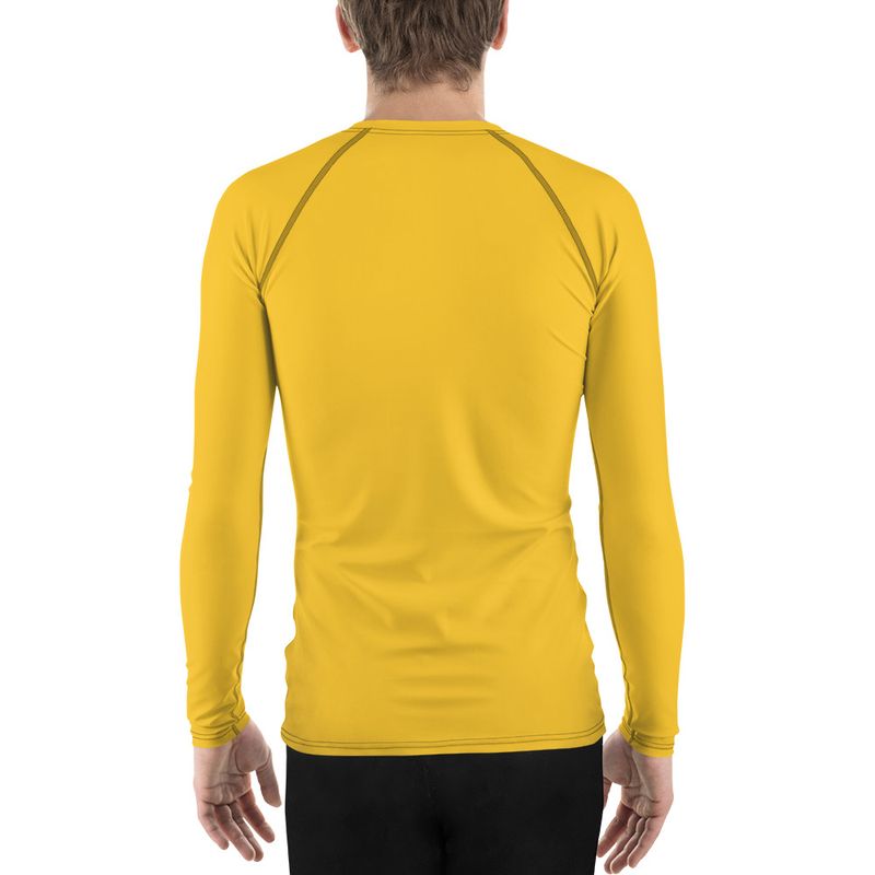 Men's Rash Guard Yellow