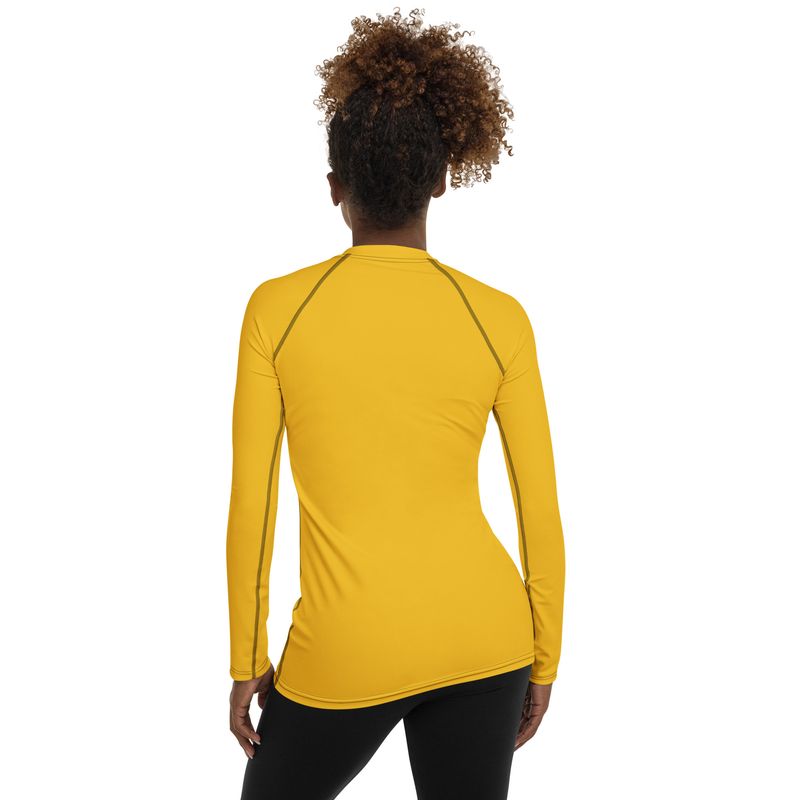 Women's Rash Guard Yellow