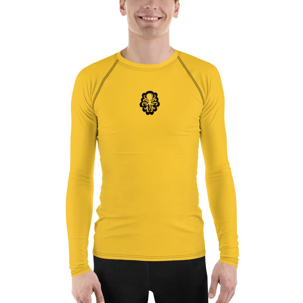 Men&#39;s Rash Guard Yellow