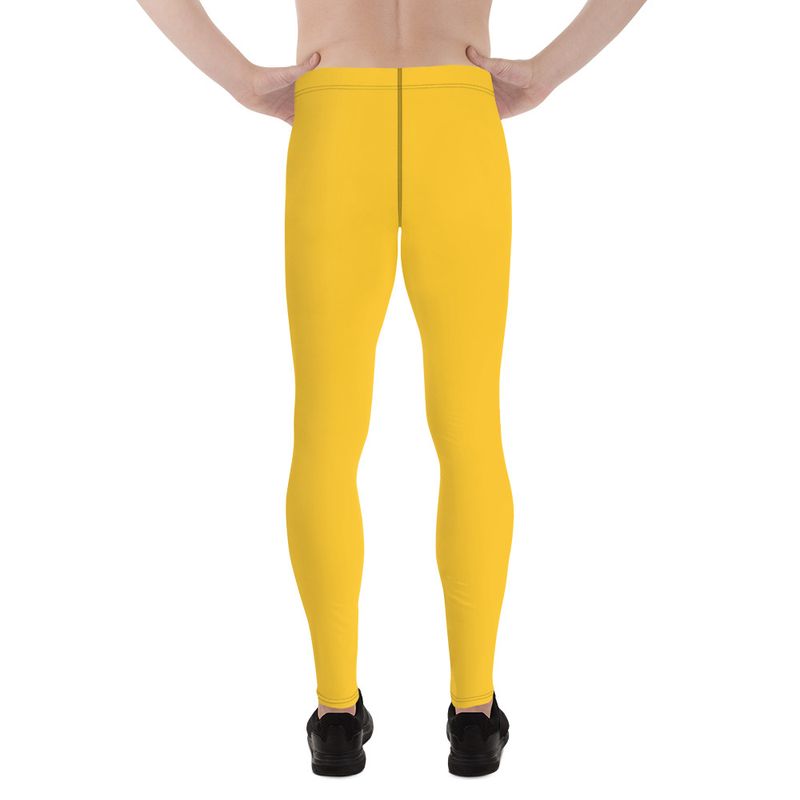 Men's Leggings Yellow