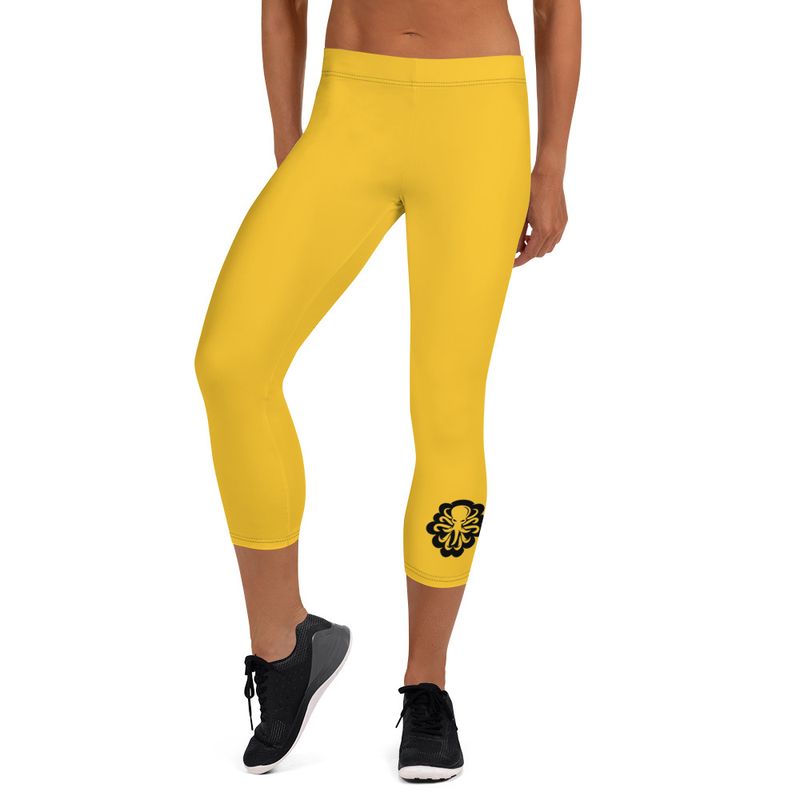 Leggings 3/4 Yellow