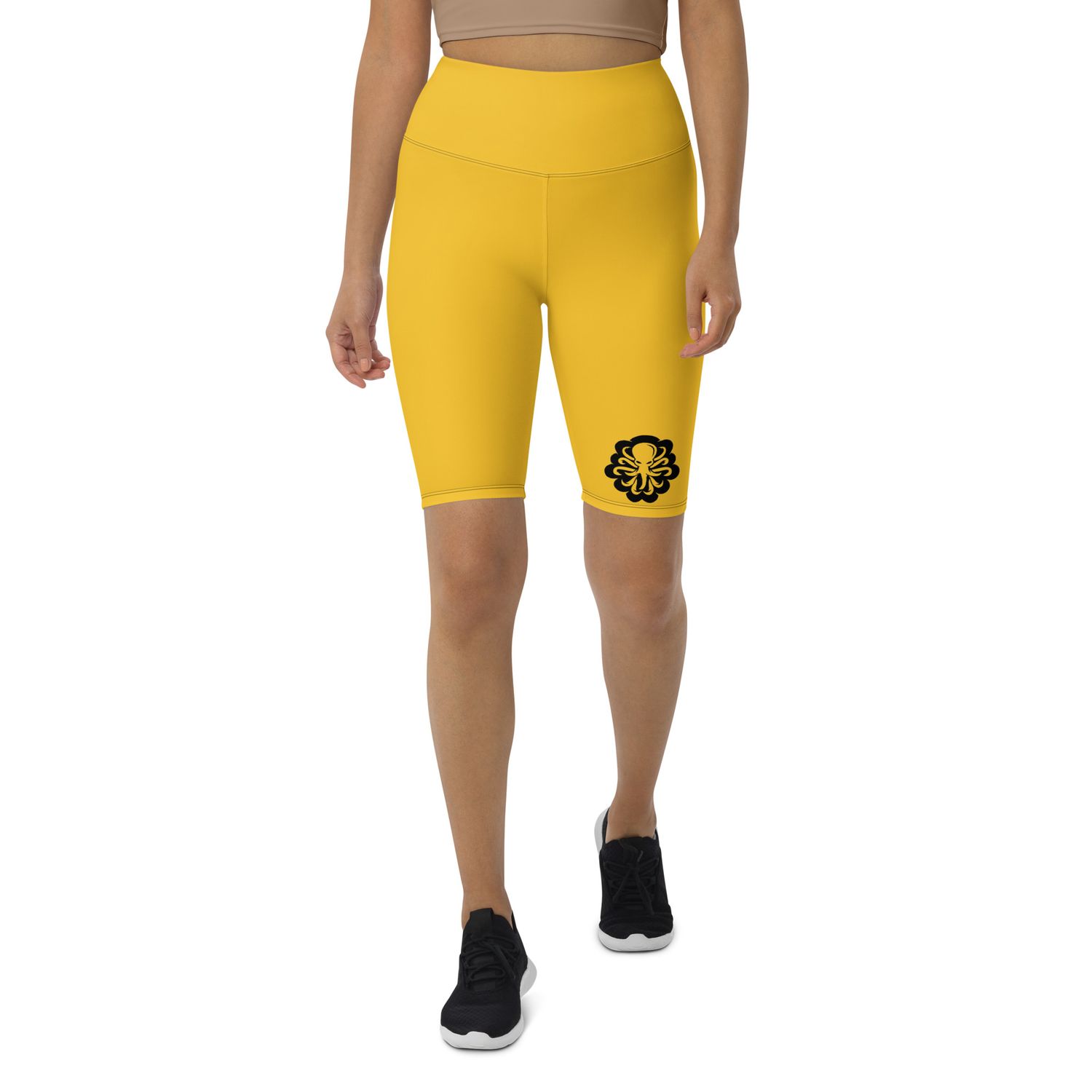 Knee Shorts Yellow