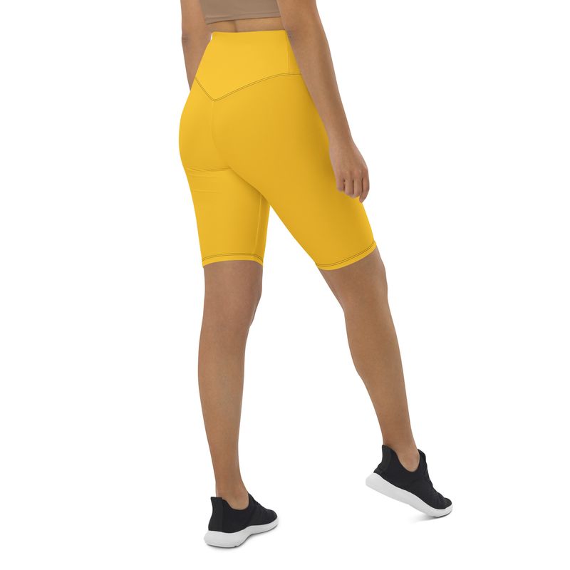 Knee Shorts Yellow
