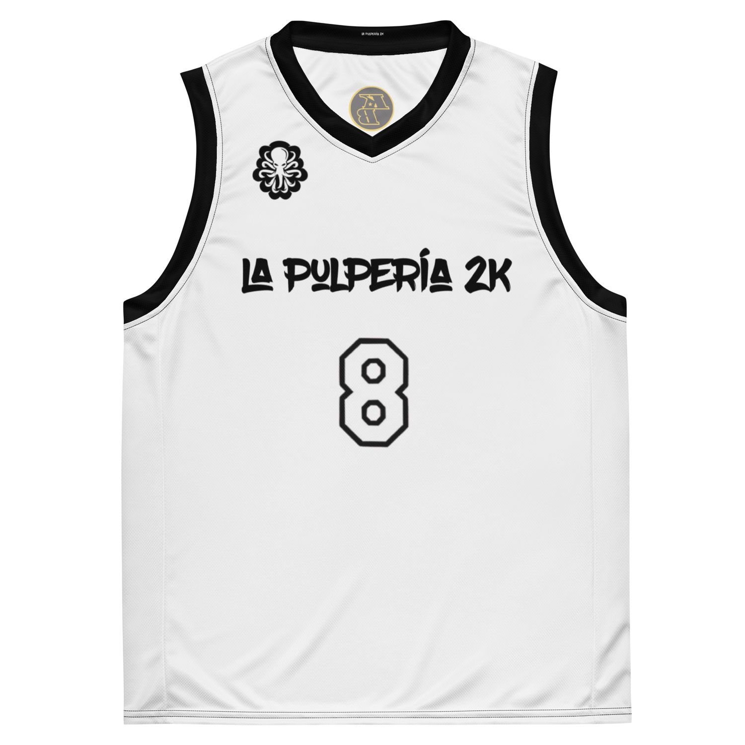 8-24 Basketball Jersey White