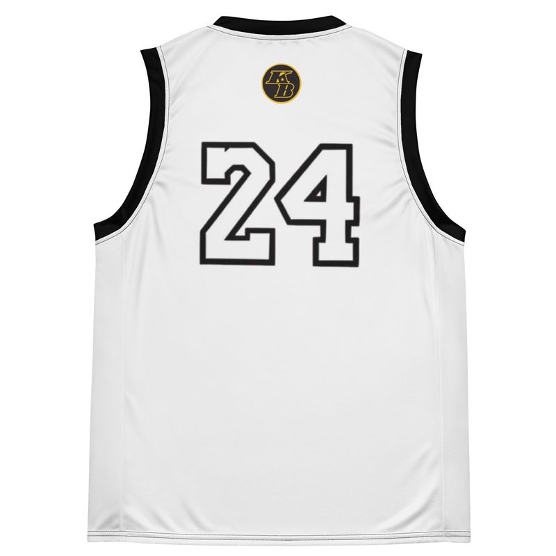 8-24 Basketball Jersey White