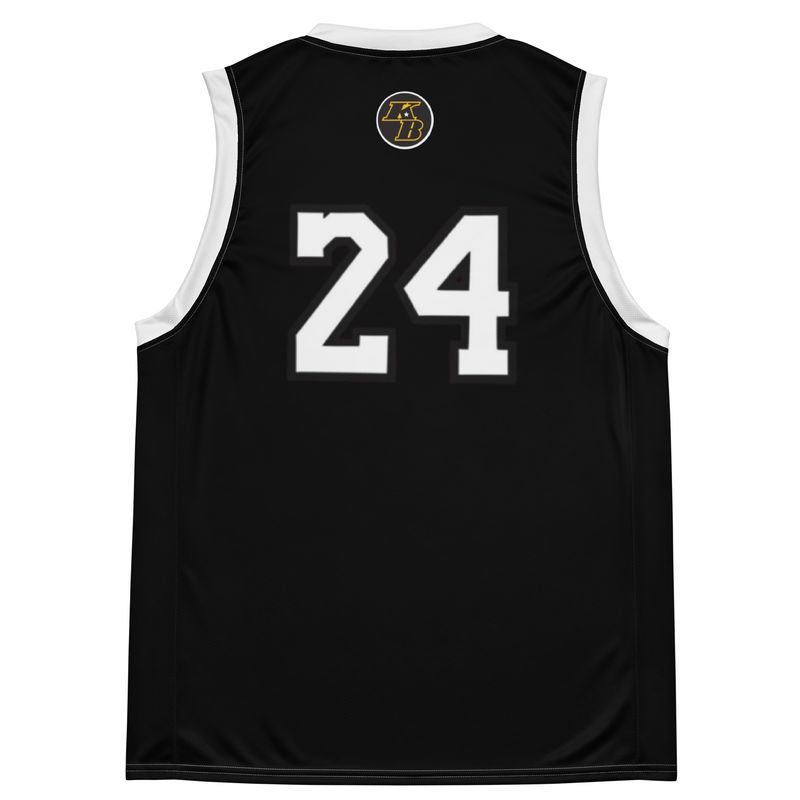 8-24 Basketball Jersey Black