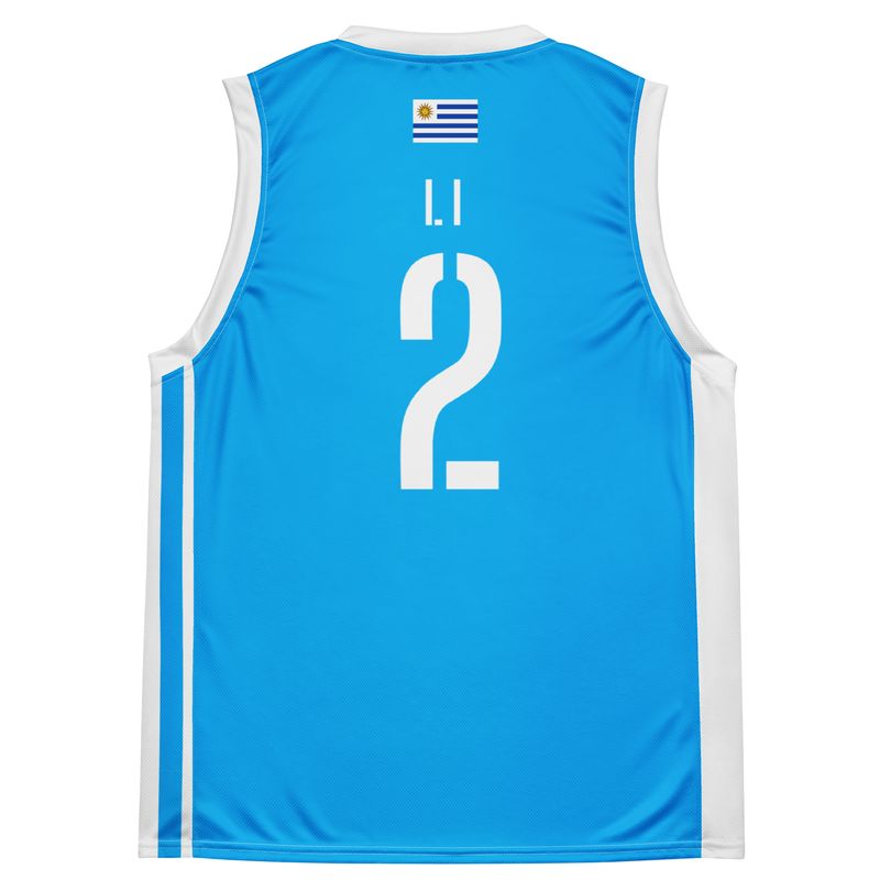 Li Basketball jersey La Celeste B