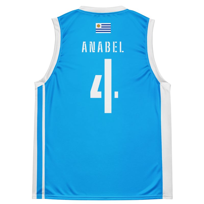 Anabel Basketball jersey La Celeste B