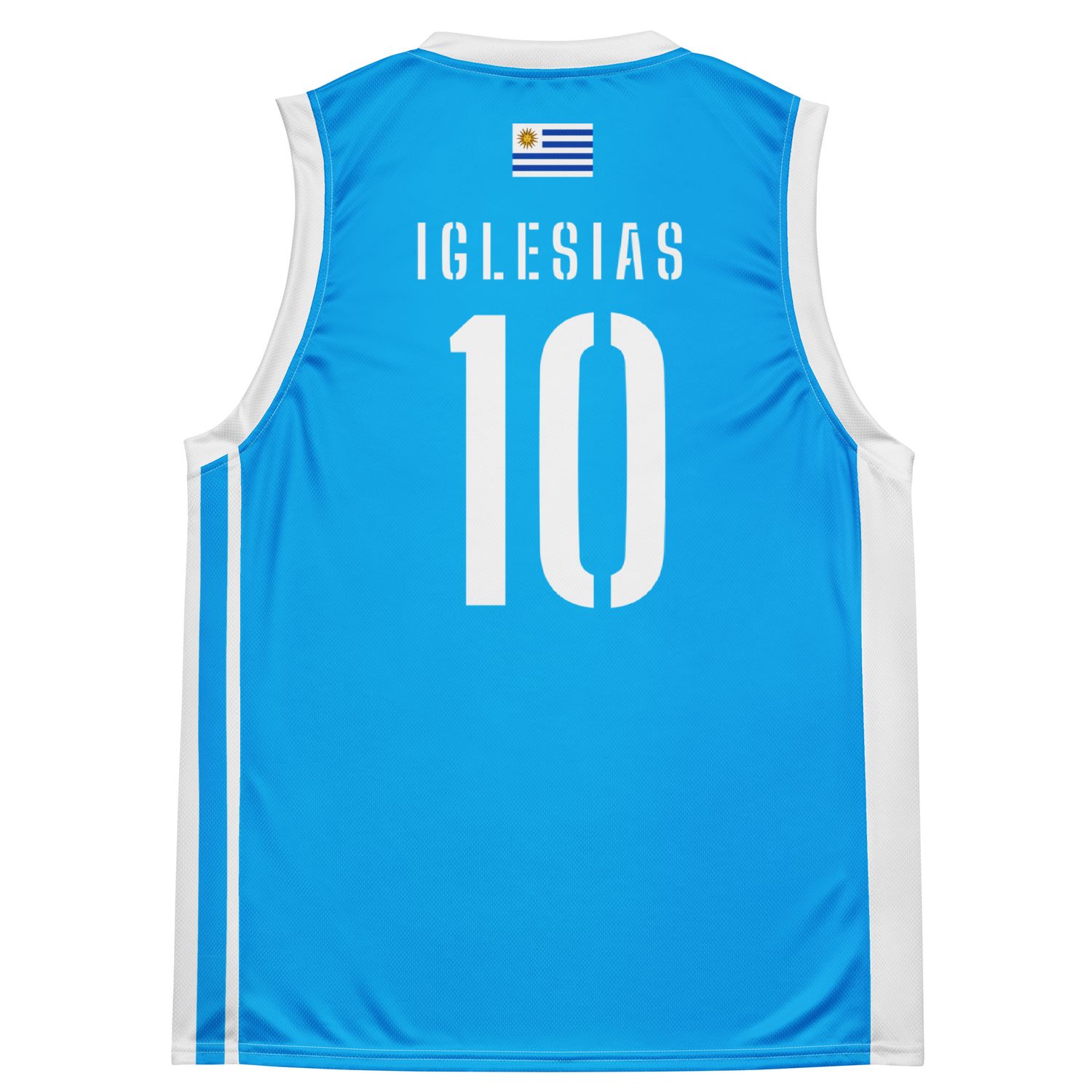 Iglesias Basketball jersey La Celeste B