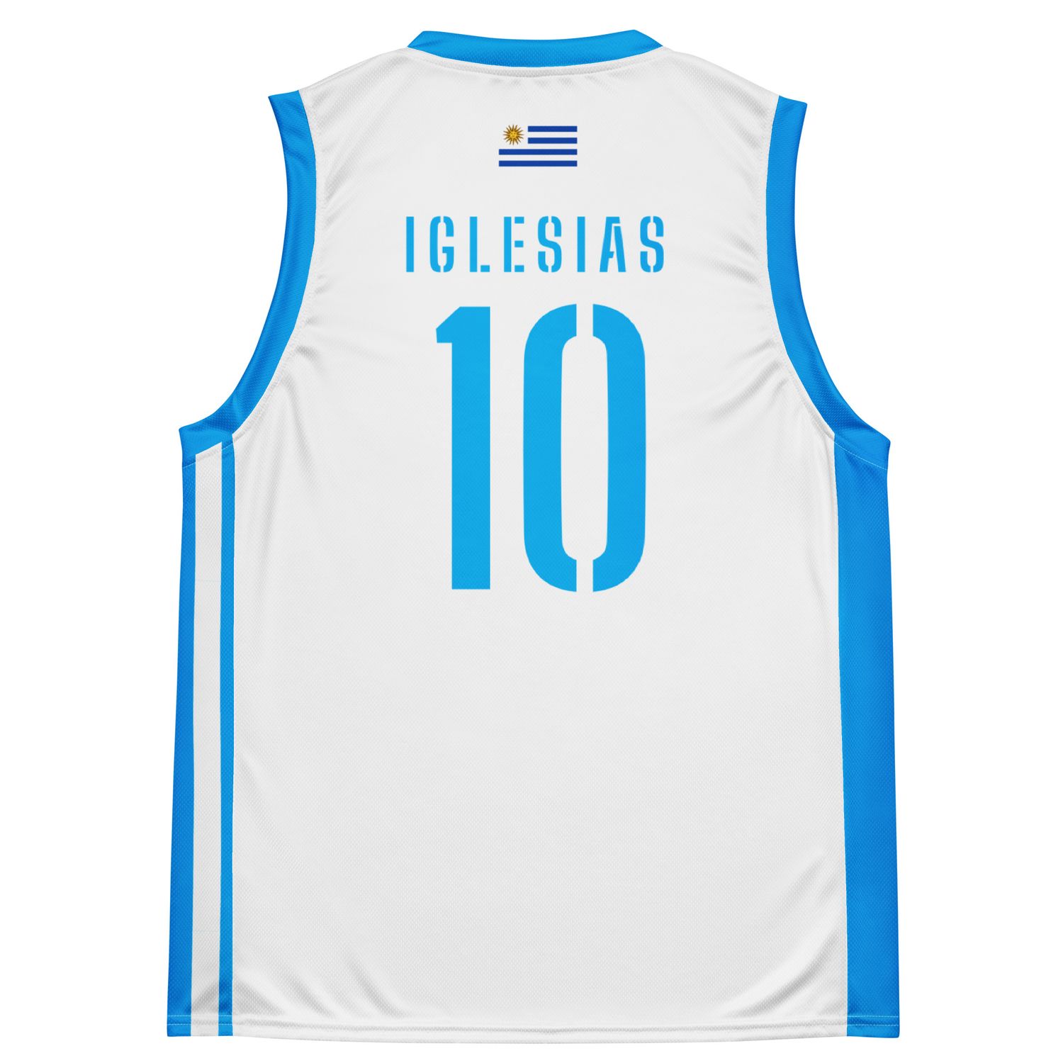 Iglesias Basketball jersey La Celeste W
