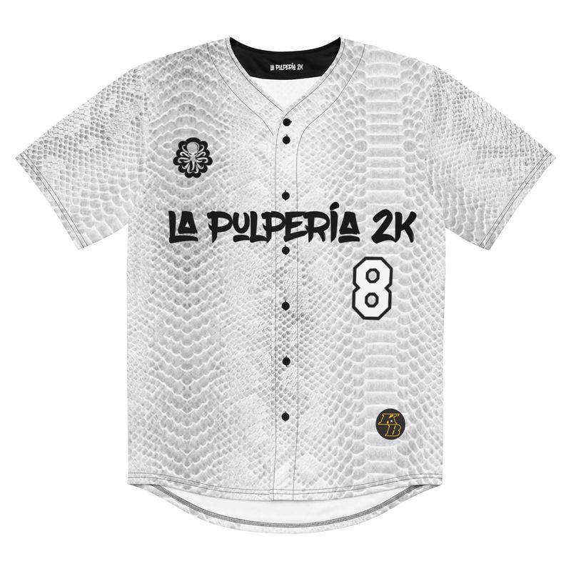 8-24 baseball Jersey white Mamba