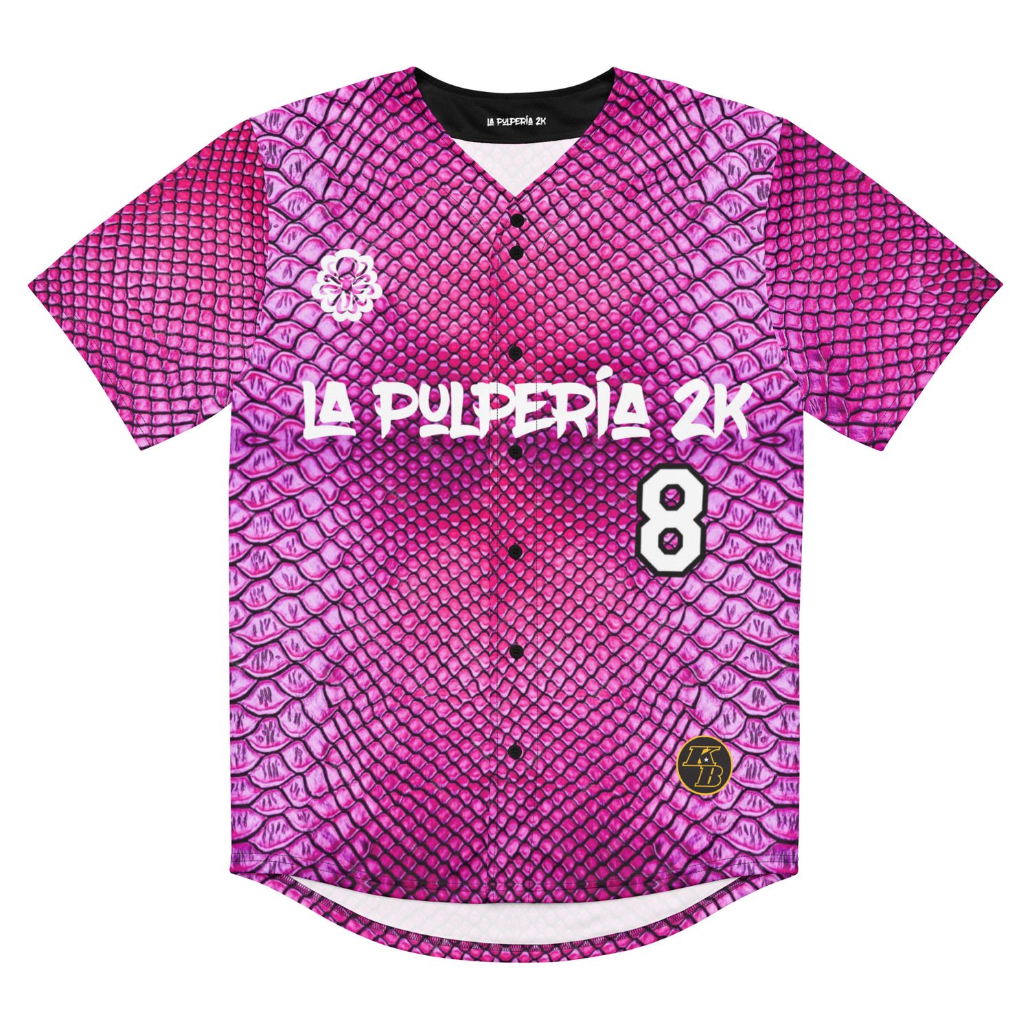 8-24 baseball Jersey pink mamba