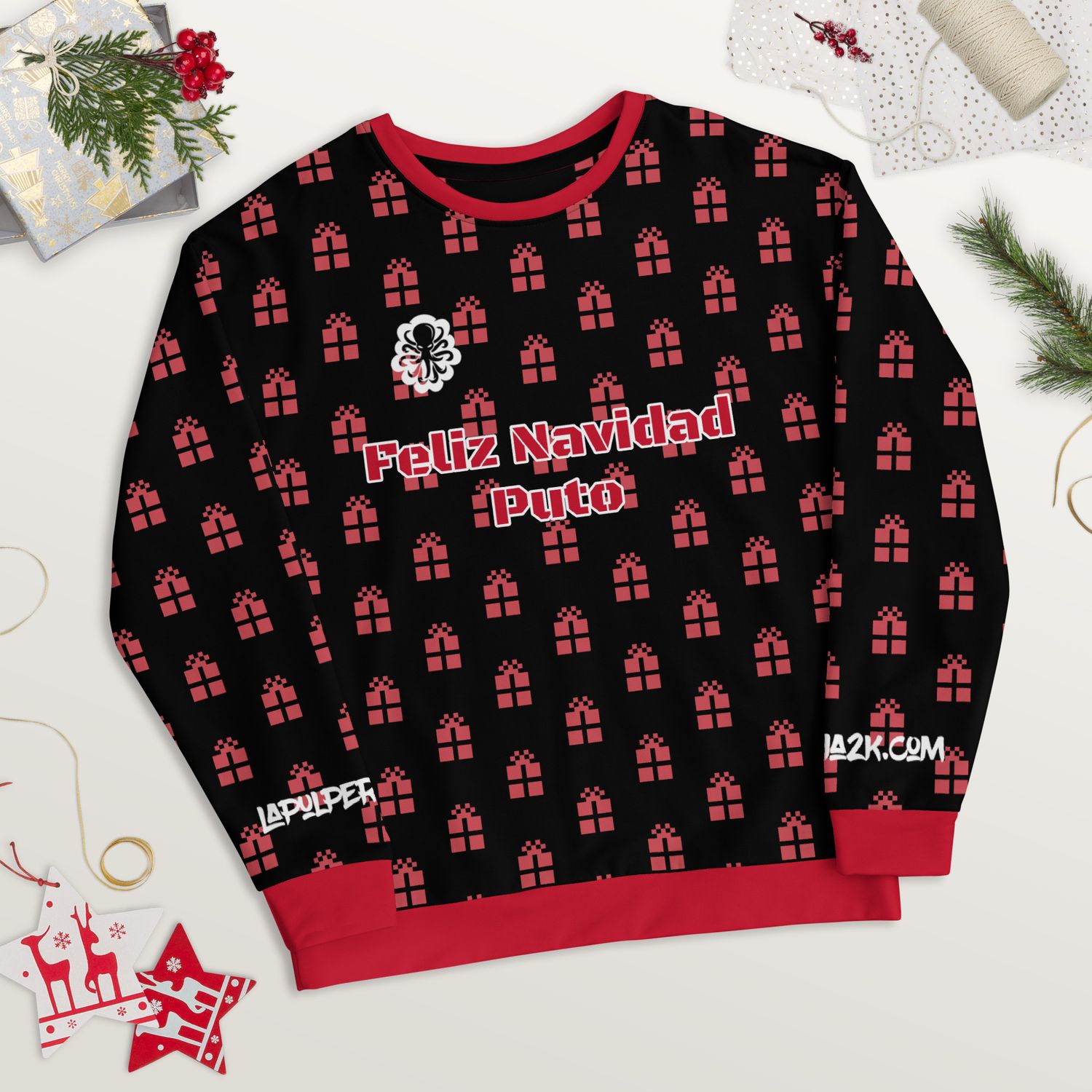 Xmass Black Gift Sweatshirt