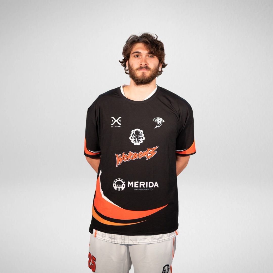 Dave LP2k Woka on 3 Basketball Warm-up Jersey