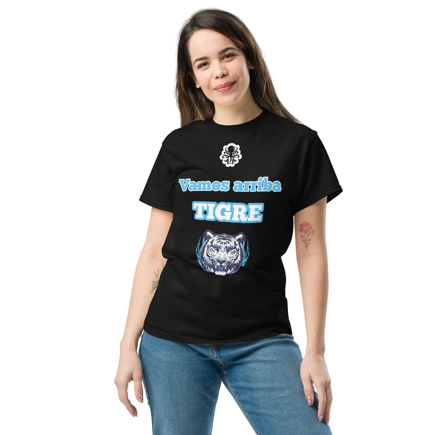 Vamos arriba, tigre! La Celeste fan tee