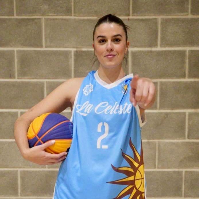 Li Basketball jersey La Celeste B
