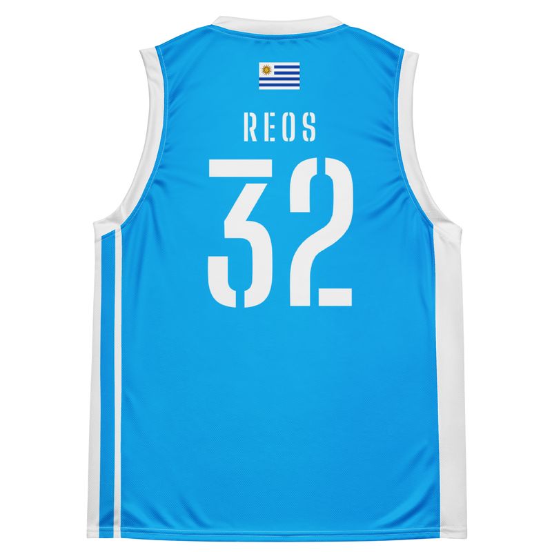 Reos basketball jersey La Celeste B