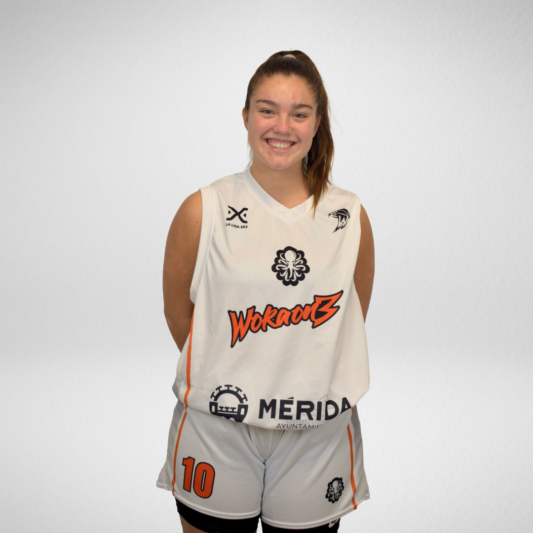 Daniela LP2k Woka on 3 Basketball Jersey