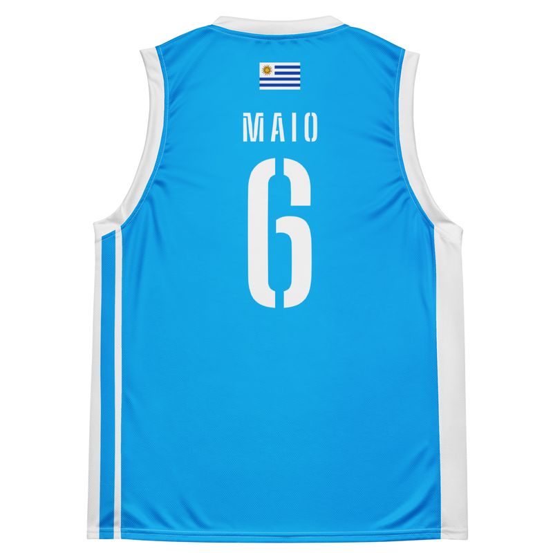 Maio unisex basketball jersey La Celeste B