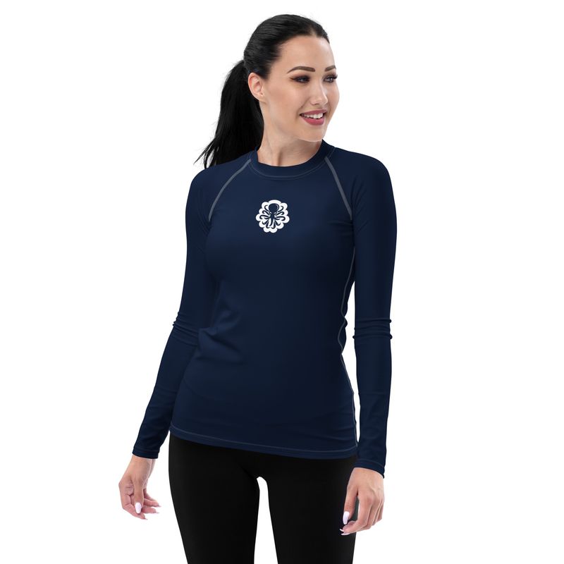 Women&#39;s Rash Guard Navy
