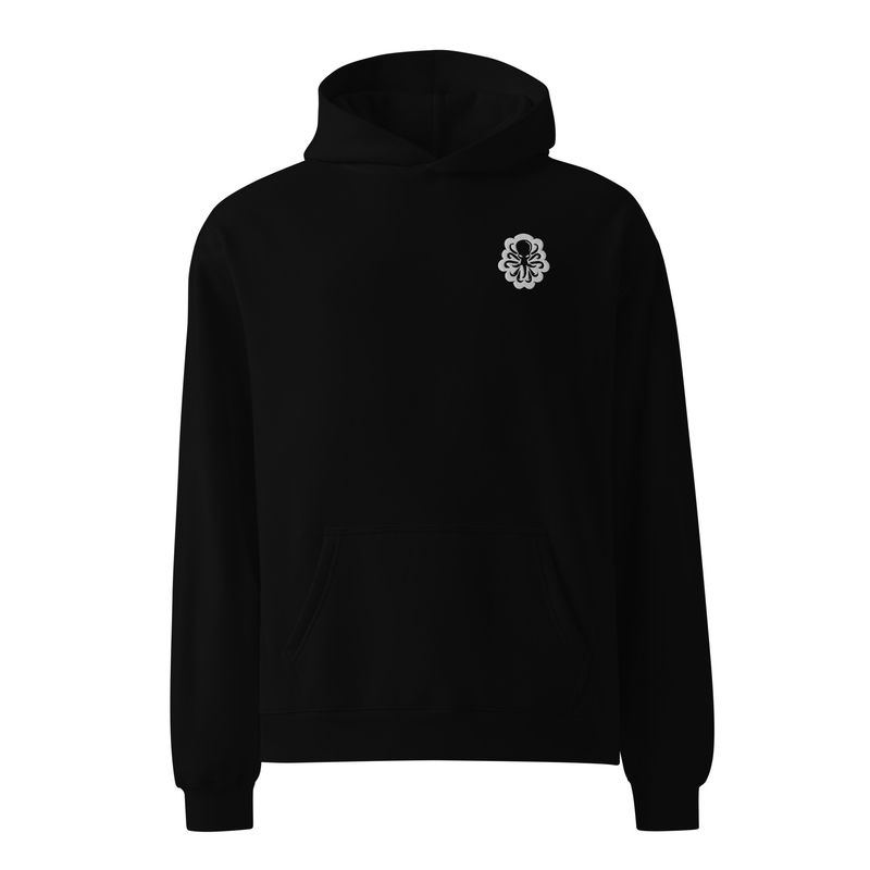 Unisex oversized hoodie Side Logo W