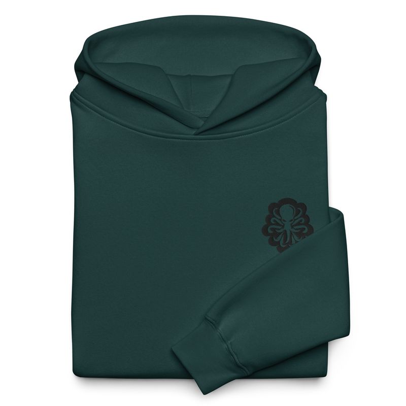Unisex oversized hoodie Side Logo B