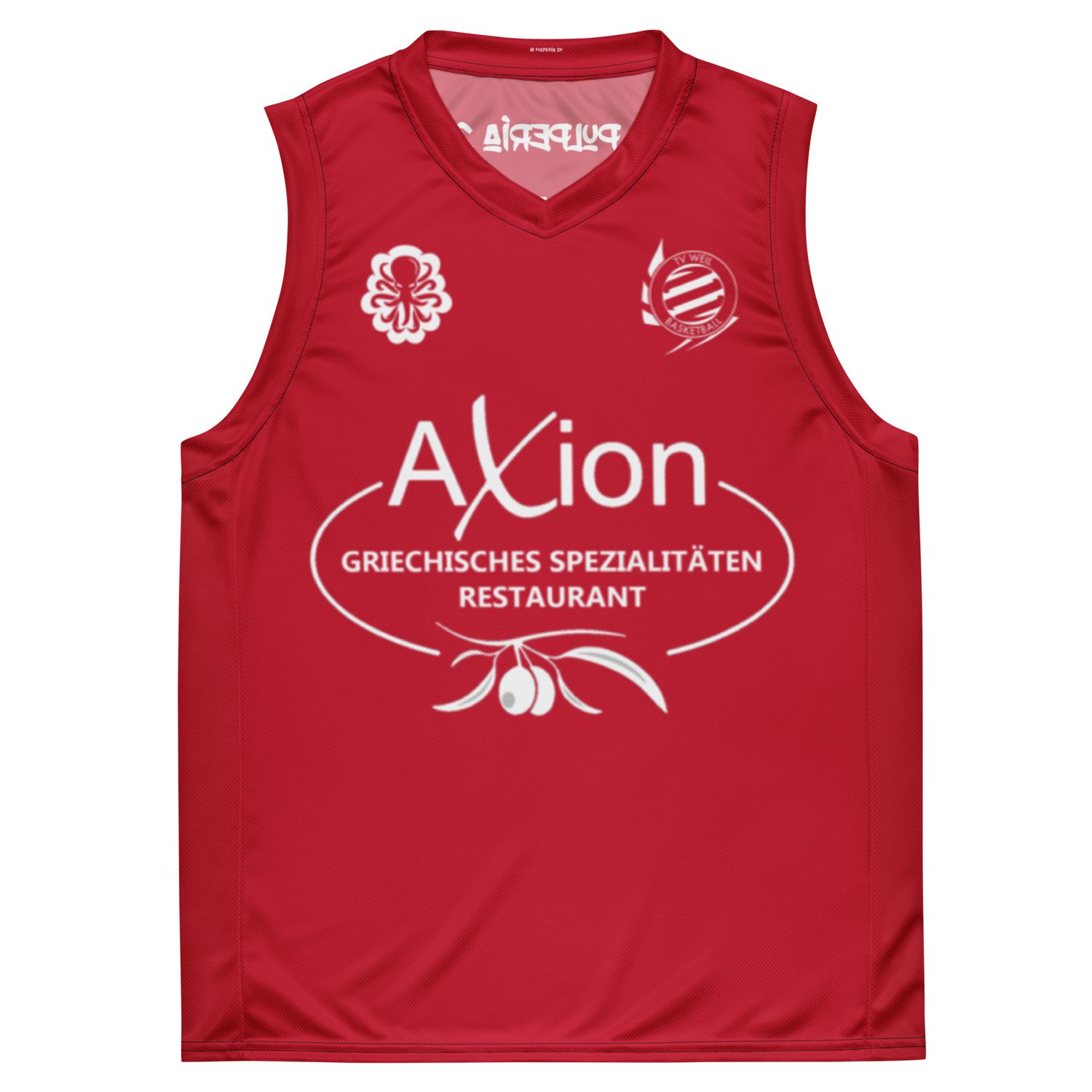 Unisex basketball Red Jersey TV Weil