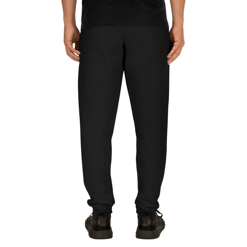 Unisex Joggers Silver logo