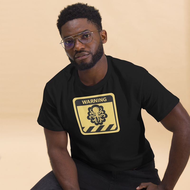 Unisex warning tee