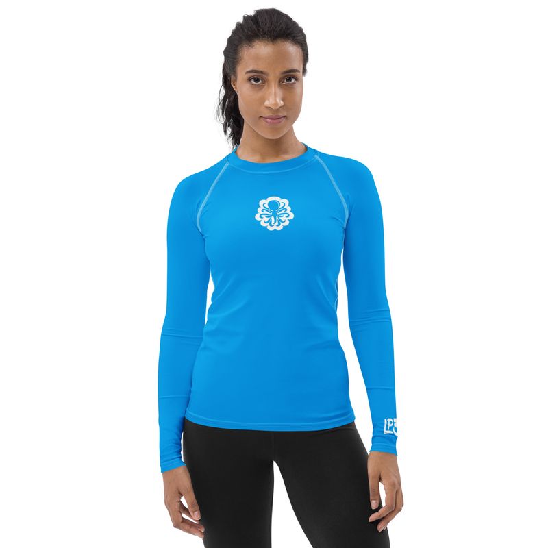Women&#39;s Rash Guard LP3 Blue