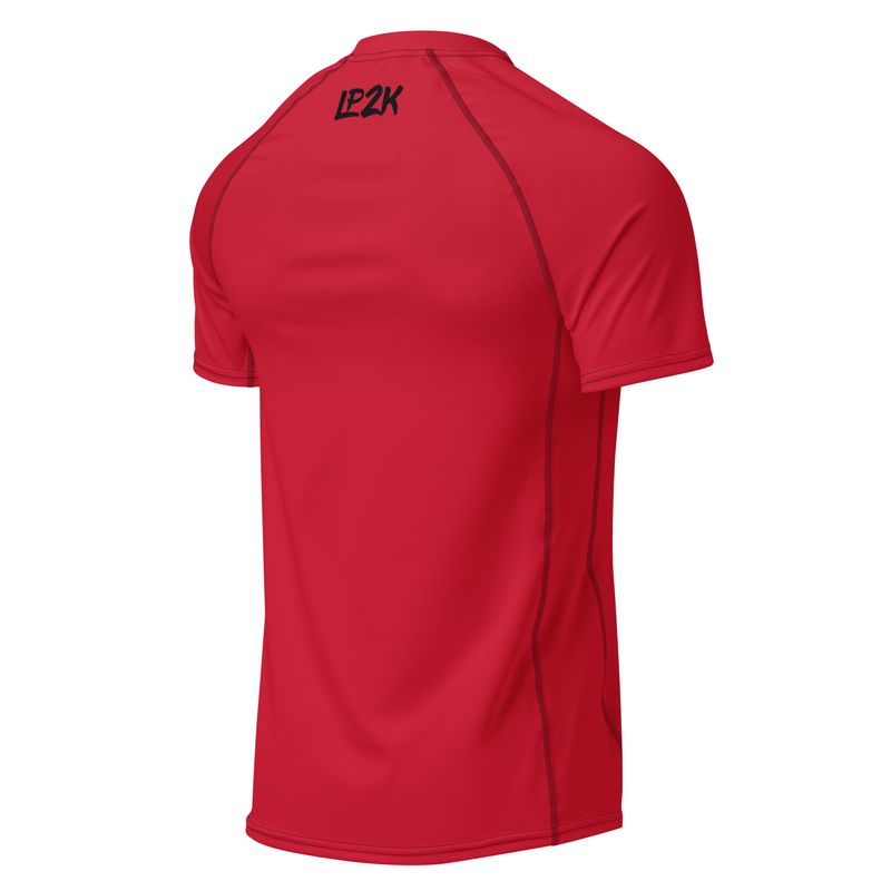 Men’s rash guard Red
