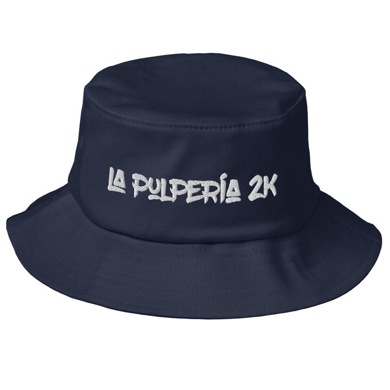 Old School Bucket Hat letters