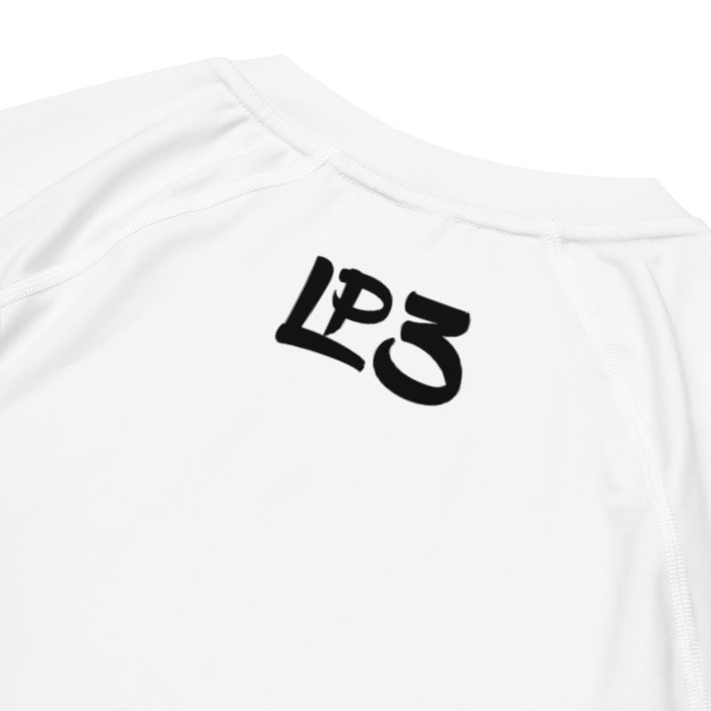 Short sleeve rash guard LP3 White