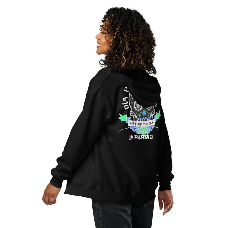 Heavy blend zip hoodie Día de Muertos W