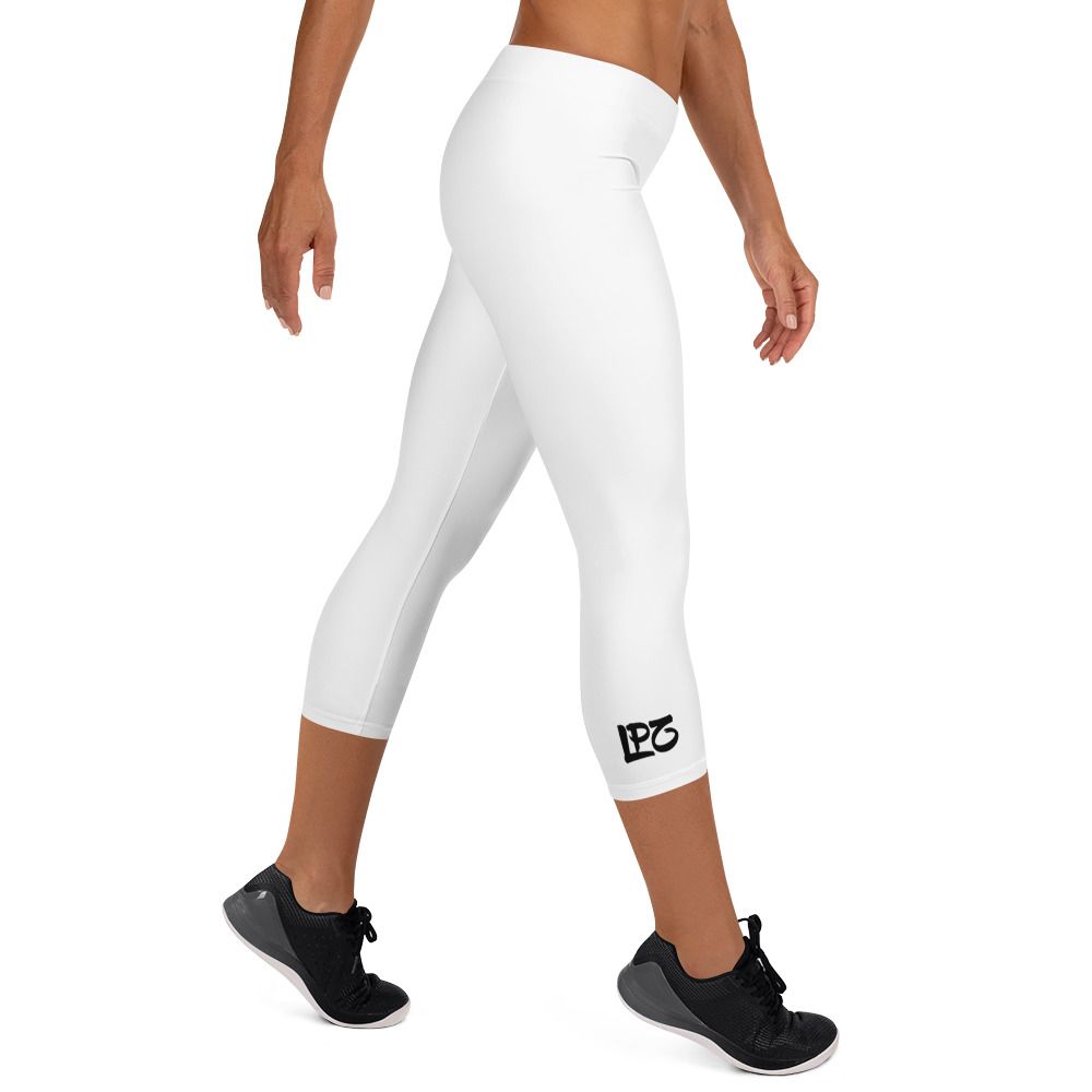 Leggings 3/4 LPZ white